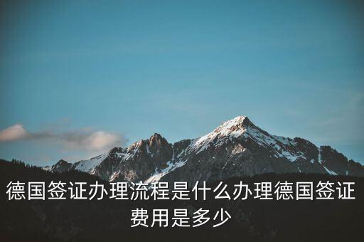 德国签证费用到哪里缴，签证费在哪里交