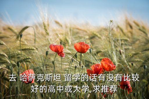 哈萨克斯坦留学,中国的哈萨克族到哈萨克斯坦留学
