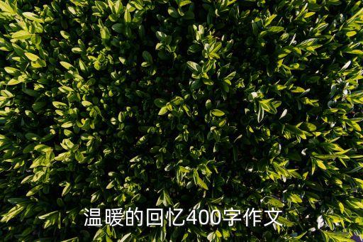  温暖的回忆400字作文