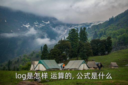 log是怎样 运算的, 公式是什么