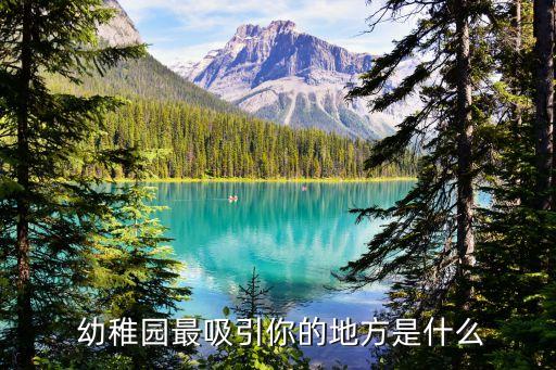  幼稚园最吸引你的地方是什么