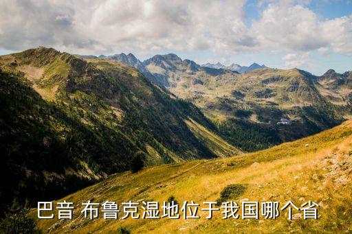  巴音 布鲁克湿地位于我国哪个省