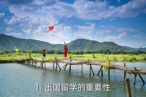 1. 出国留学的重要性