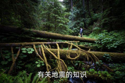 有关地震的知识